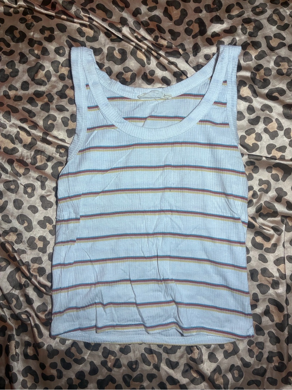 ⭒ super cute summery hippie rose tank top